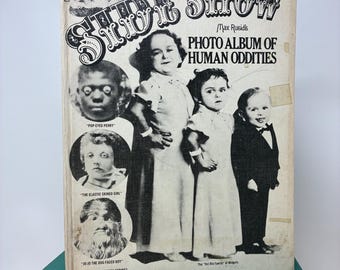 1970s Photo Book of Circus Sideshow Performers Human Genetic Abnormalities
