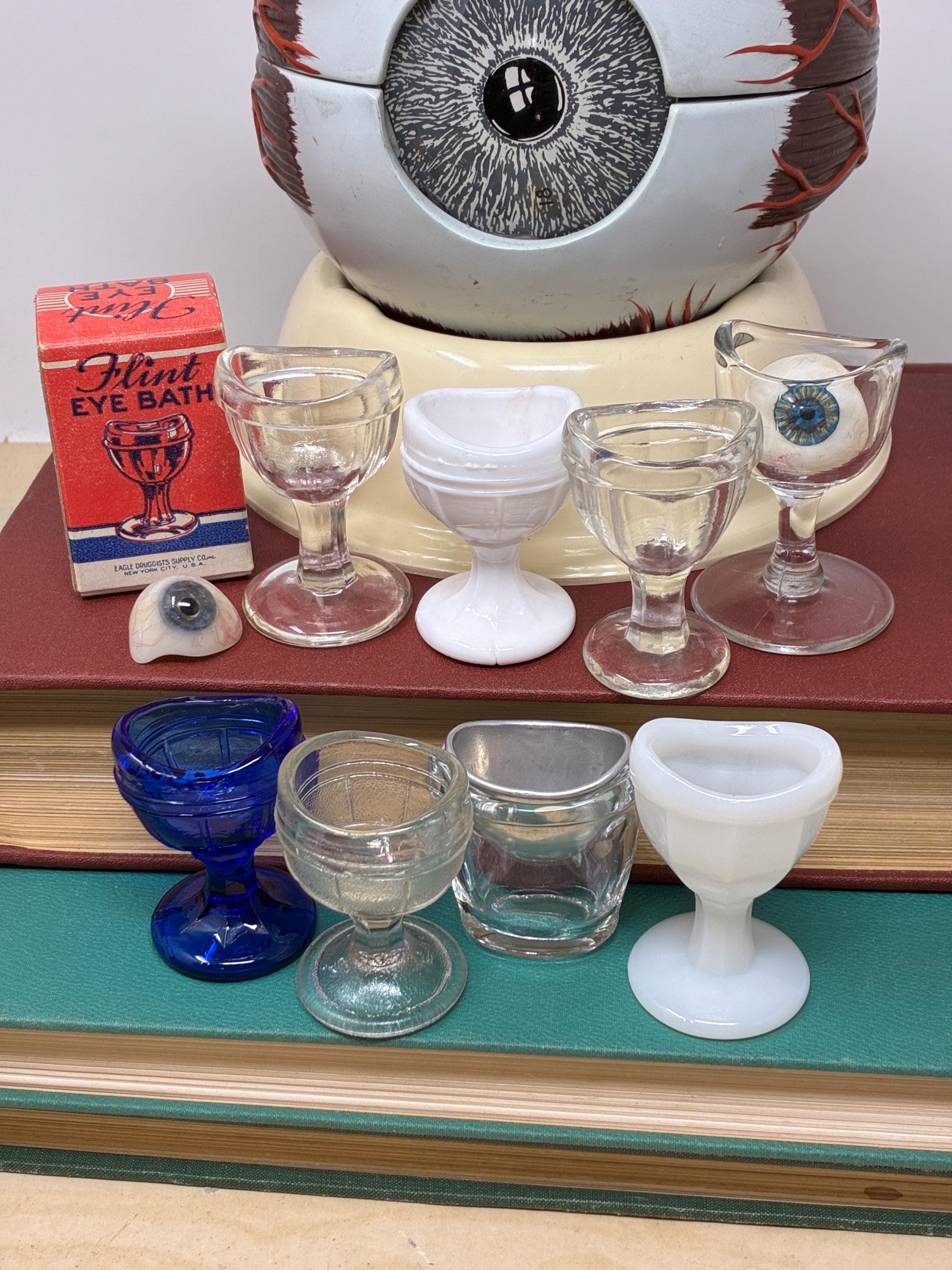 フランス　アンティーク　ヴィンテージ 洗眼グラス グラス　ガラス　カップ Eye wash glass - Etsy 日本