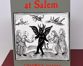 Czarownictwo w Salem, miękka oprawa, Chadwick Hansen, wydanie z 2001 r., książka z 1969 r.