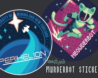 The Murderbot Diaries Sticker Set 01