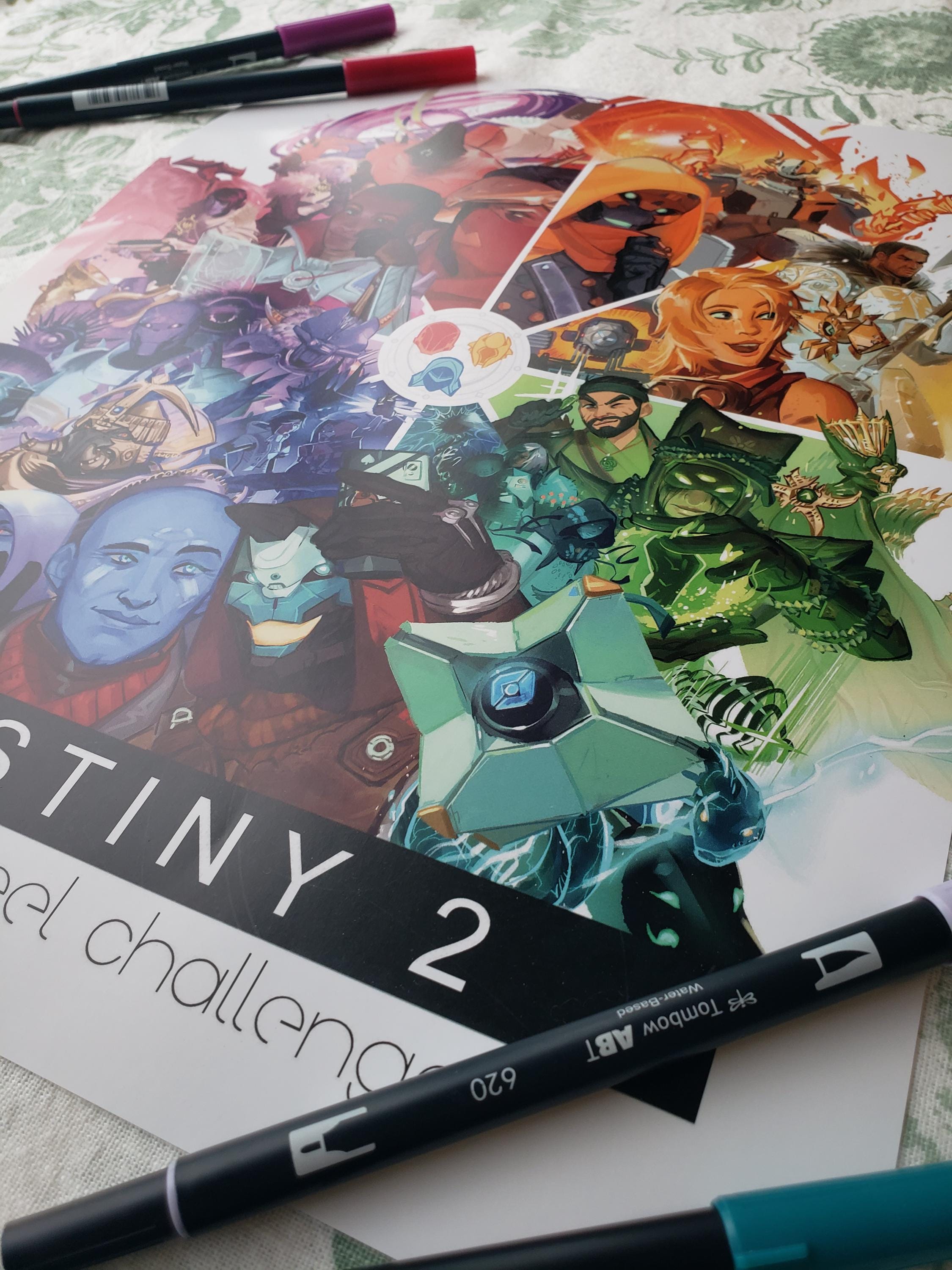 Destiny Color Wheel Print - Etsy Canada