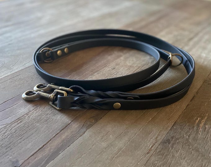 Custom Biothane Leash | Hands-Free | Standard | Slip Leash | Personalized Options