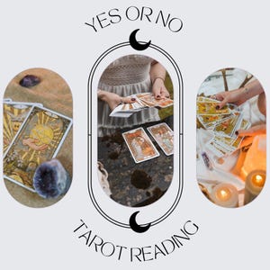 One-Hour YES/NO Tarot Reading – Same-Day Written Response via Messenger