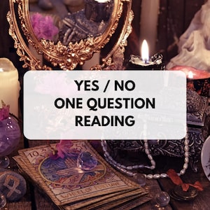Leitura de Tarot de uma hora com resposta "Sim/Não" – Resposta escrita no mesmo dia via Messenger