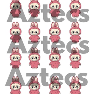 Pink Labubu Edible Cake Topper, Kids Birthday Party, Edible Images, Cake Decorations, Labubu Accessories, Baby Edible Images, Infant Food,
