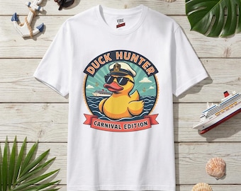 Funny Cruise Duck Hunter Shirt Carnival Vacation Tee