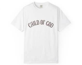 Christliches Kind Gottes Unisex Garment-Dyed T-Shirt