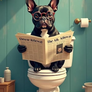 Funny French Bulldog Puzzle - 96, 500, 1000-Piece, Dog Lover Gift, Home Decor, Jigsaw Fun, Family Activity
