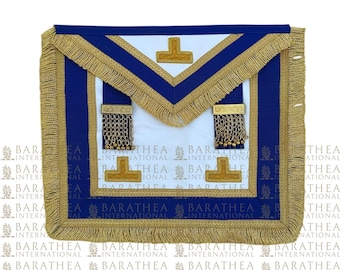 Neue Lammfell-Masonic-Schürze - Craft Provincial Regalia