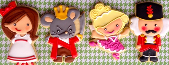 nutcracker ballet cookies