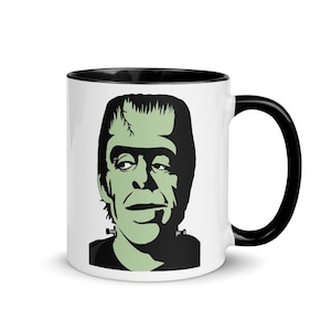 Herman Munster Mug with Black Handle and Inside