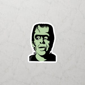 Herman Munster Bubble-free vinyl stickers - The Munsters Show