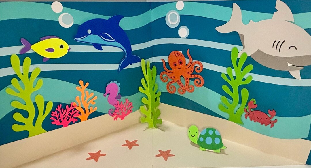 Ocean Habitat Diorama Craft Kit – STEM Activity for Kids Ages 6–8 ...