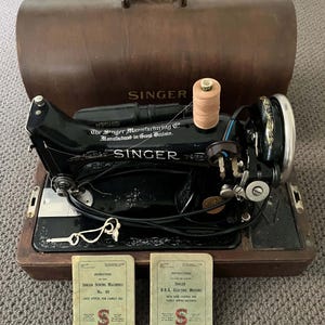 Máquina de coser vintage Singer 99