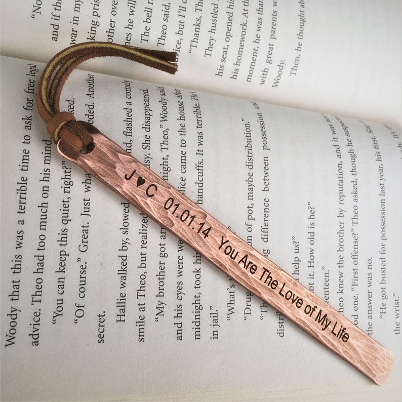 Copper Bookmark