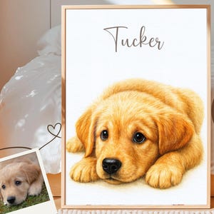 Custom Pet Portraits Using Pet Photo Personalized Digital Dog Portraits Cat Portraits Custom Dog Portraits Custom Pet Art Pet Drawing Poster