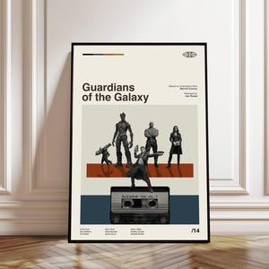 Marvel Guardians Of The Galaxy Movie Premium Poster - Made In USA - FIL281