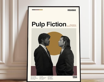 90’s pulpfiction Movie Poster 61*91.5cm Pulp Fiction - Cover - Maxi Poster - 61cm x 91.5cm, Living Room