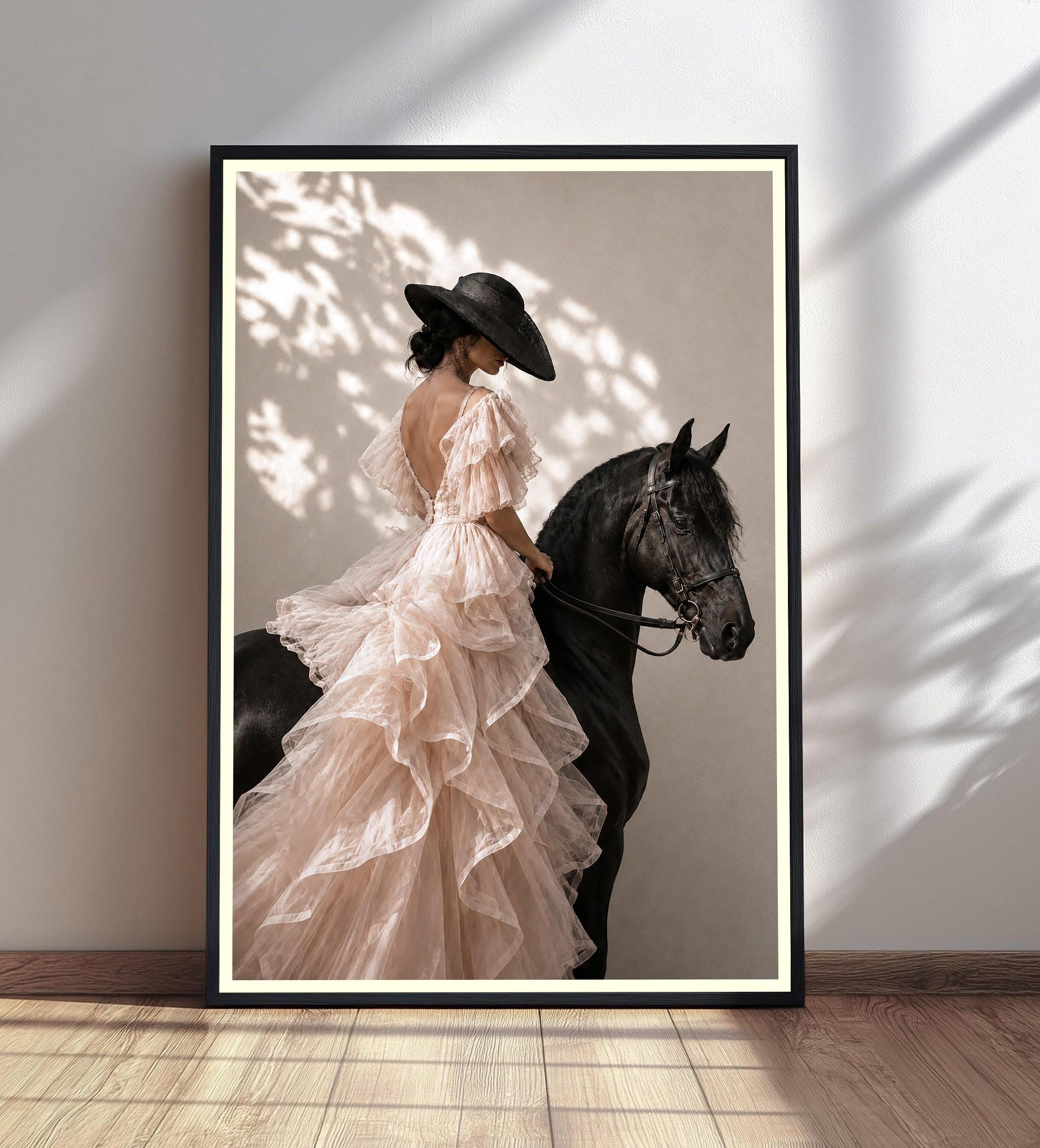 Horse Riding Gown - Etsy