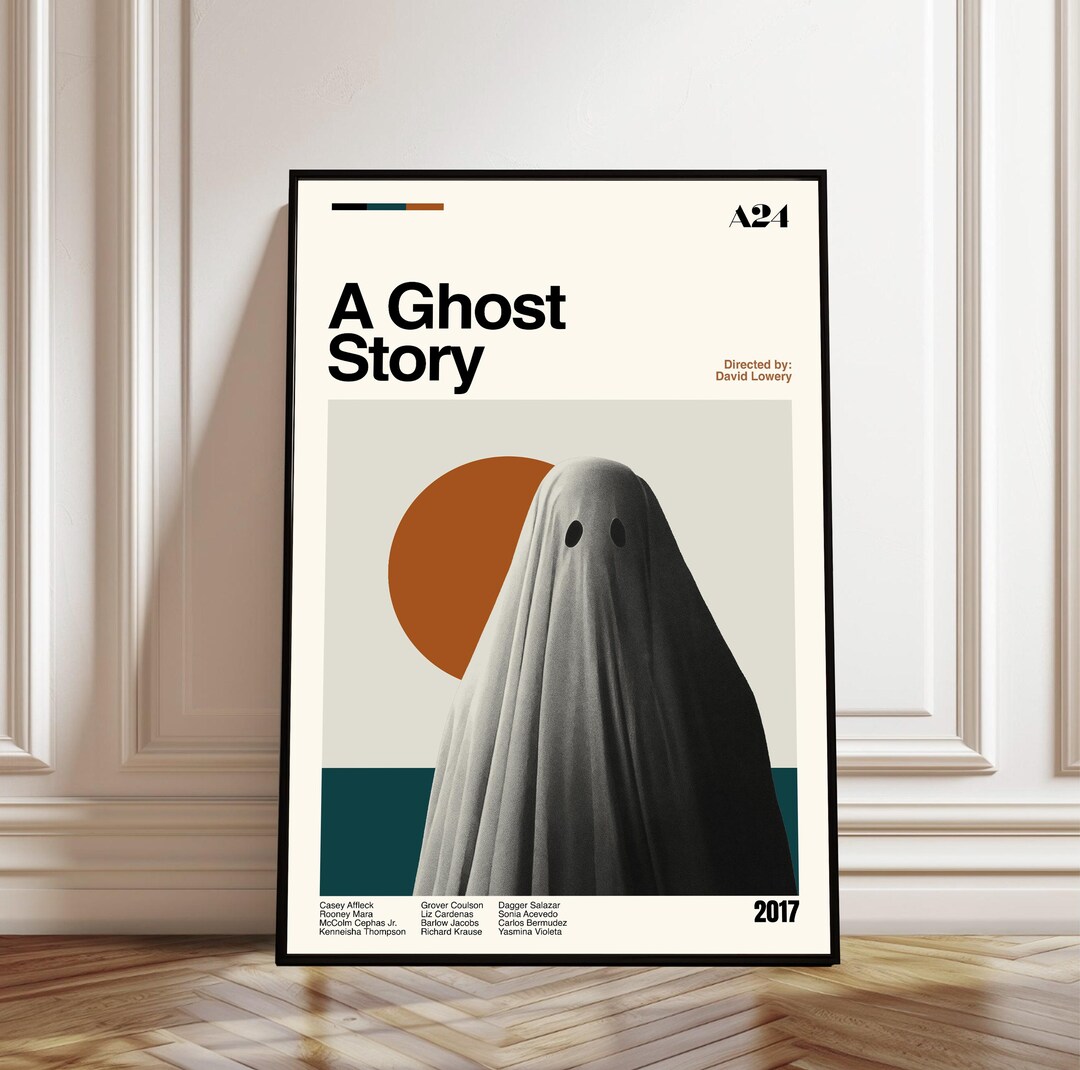 A Ghost Story Poster - Movie Poster - Midcentury Modern Art ...