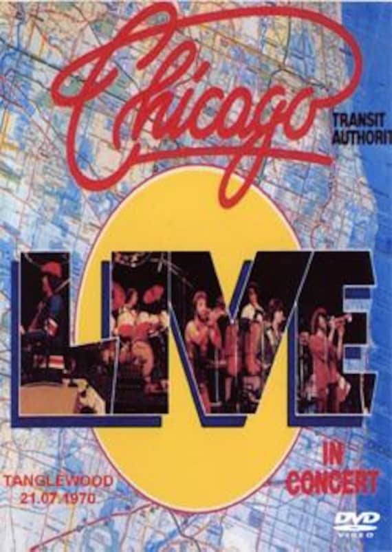 Chicago Live at Tanglewood Music Center 7.21.70 Dvd - Etsy