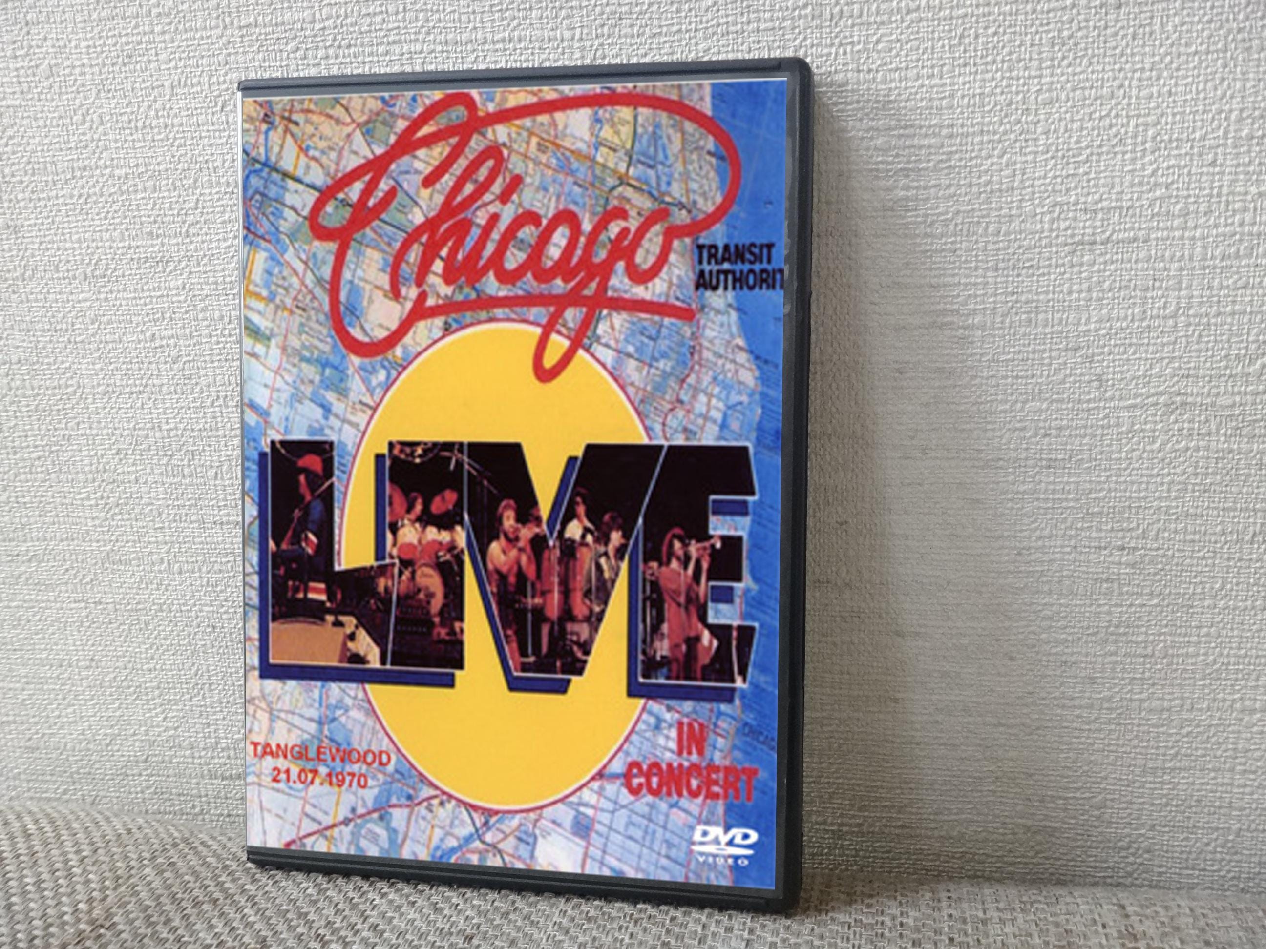 Chicago live in Tanglewood Music Center 7.21.70 dvd