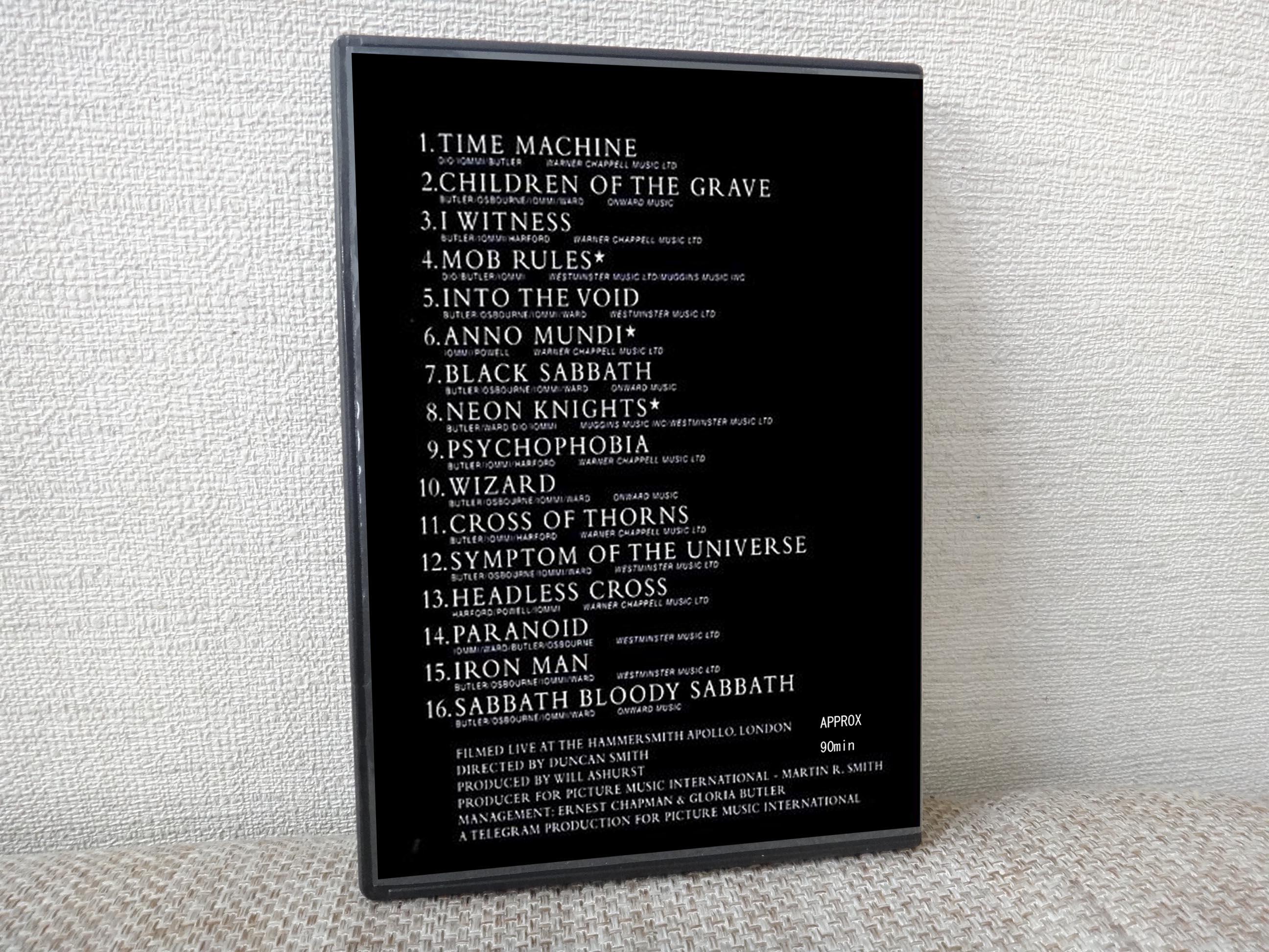 Black Sabbath Cross Purposes Live '94 Dvd - Etsy