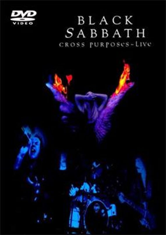 Black Sabbath Cross Purposes Live DVD 美品 Black Sabbath – Cross Purposes Live – DVD (DVD-Video, NTSC