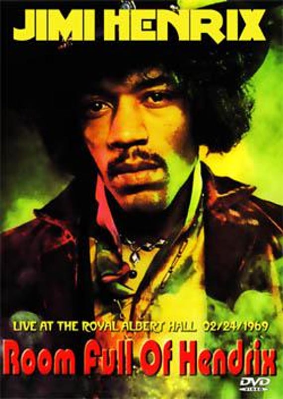 JIMI HENDRIX Live at the Royal Albert Hall 02.24.1969 Dvd - Etsy