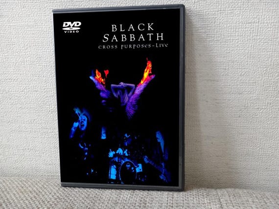 Black Sabbath Cross Purposes Live '94 Dvd - Etsy