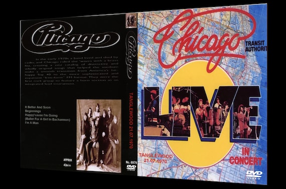 Chicago Live at Tanglewood Music Center 7.21.70 Dvd - Etsy