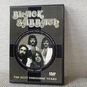 BLACK SABBATH the ozzy osbourne years dvd