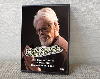 BOB SEGER Live At The Xcel Energy Center, St. Paul, MN 12.12.2018 dvd
