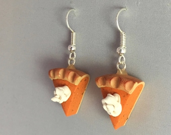 Pumpkin Pie Dangle Earrings