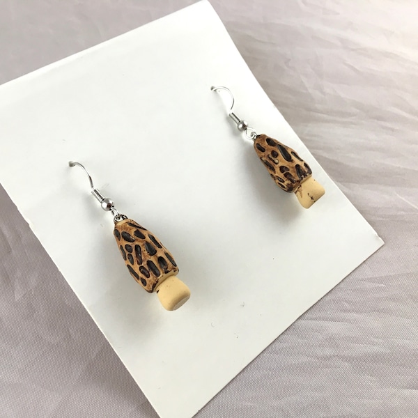 Mushroom Earrings Etsy