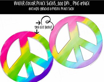 Download Peace Sign Clipart Etsy