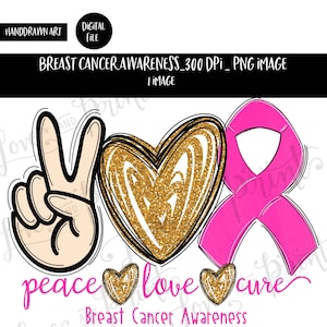 Awareness, Pink ribbon clipart, breast cancer awareness png file for  sublimation printing, pink ribbon, breast cancer clipart