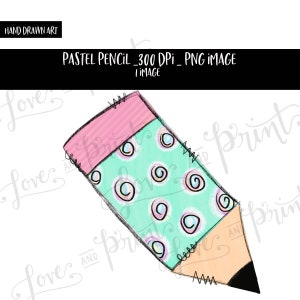 Teacher Design Elements, Teacher Clipart, Pencil Clipart, Sublimation designs, pencil png, Classroom Decor, Digital Download