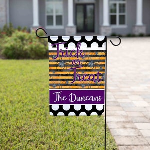 Halloween Garden Flag Design | Watercolor Halloween | Fall | Spiders | Sublimation | Garden Flag Template | Digital Download | PNG