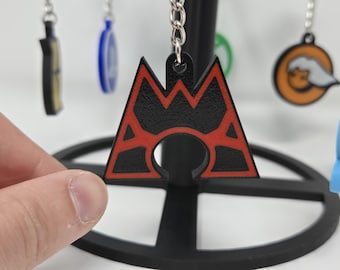 Portachiavi Pokémon - Team Magma