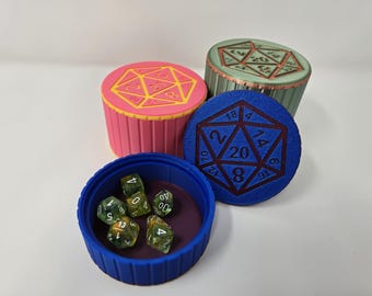 Contenitore per dadi da viaggio personalizzabile