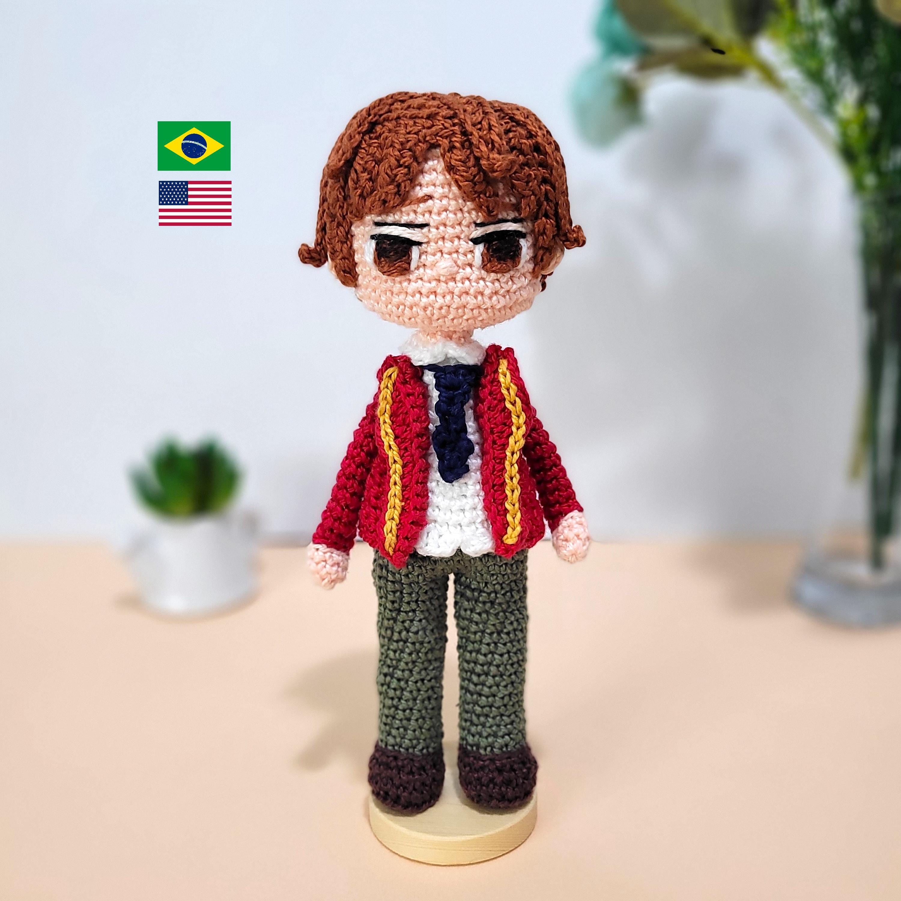 Ayanokoji Kiyotaka Crochet Doll Pattern – Amigurumi Anime (PDF