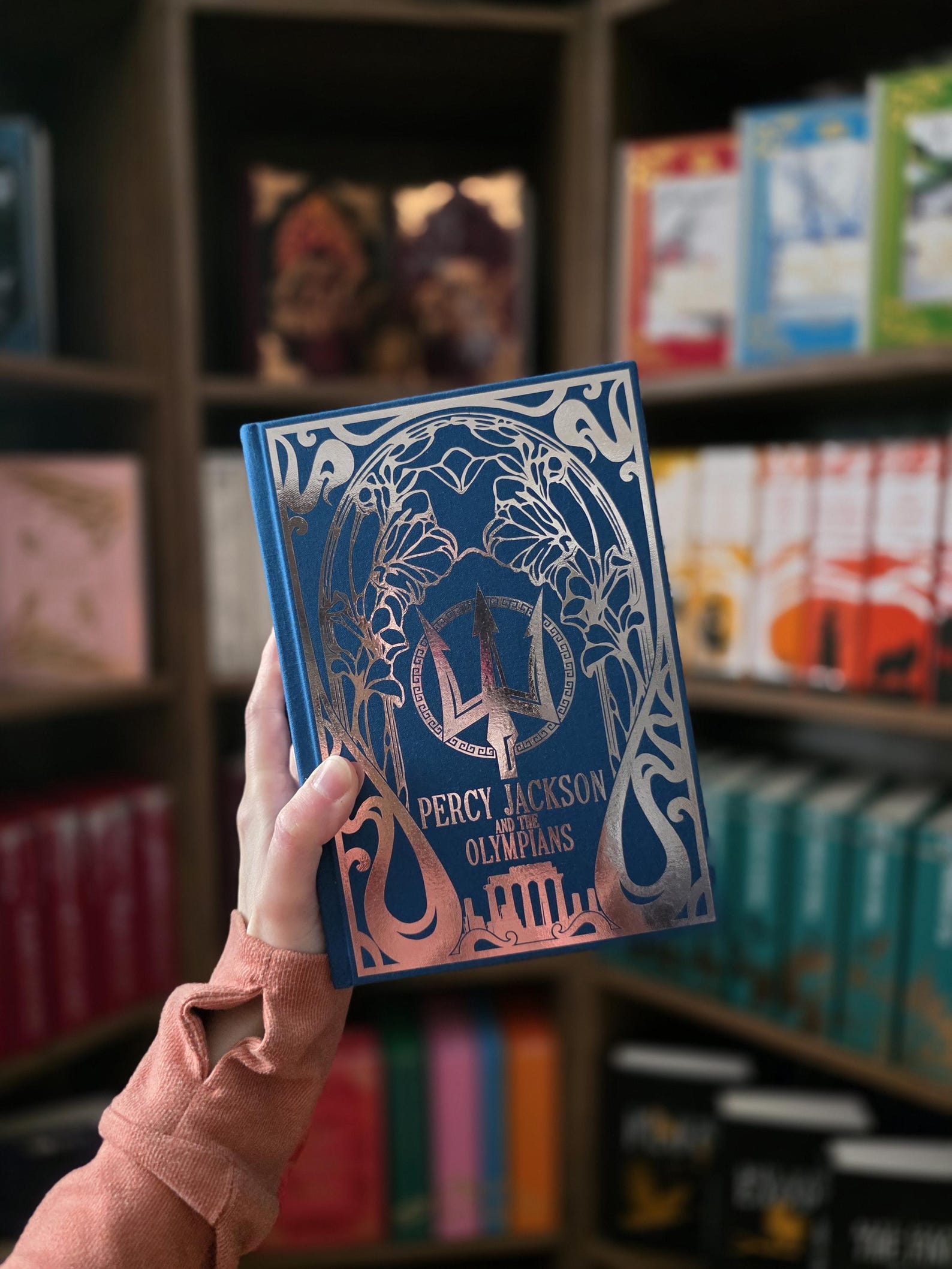 Percy Jackson and the Olympians Rebound Book - Omnibus Custom Rebind - Etsy