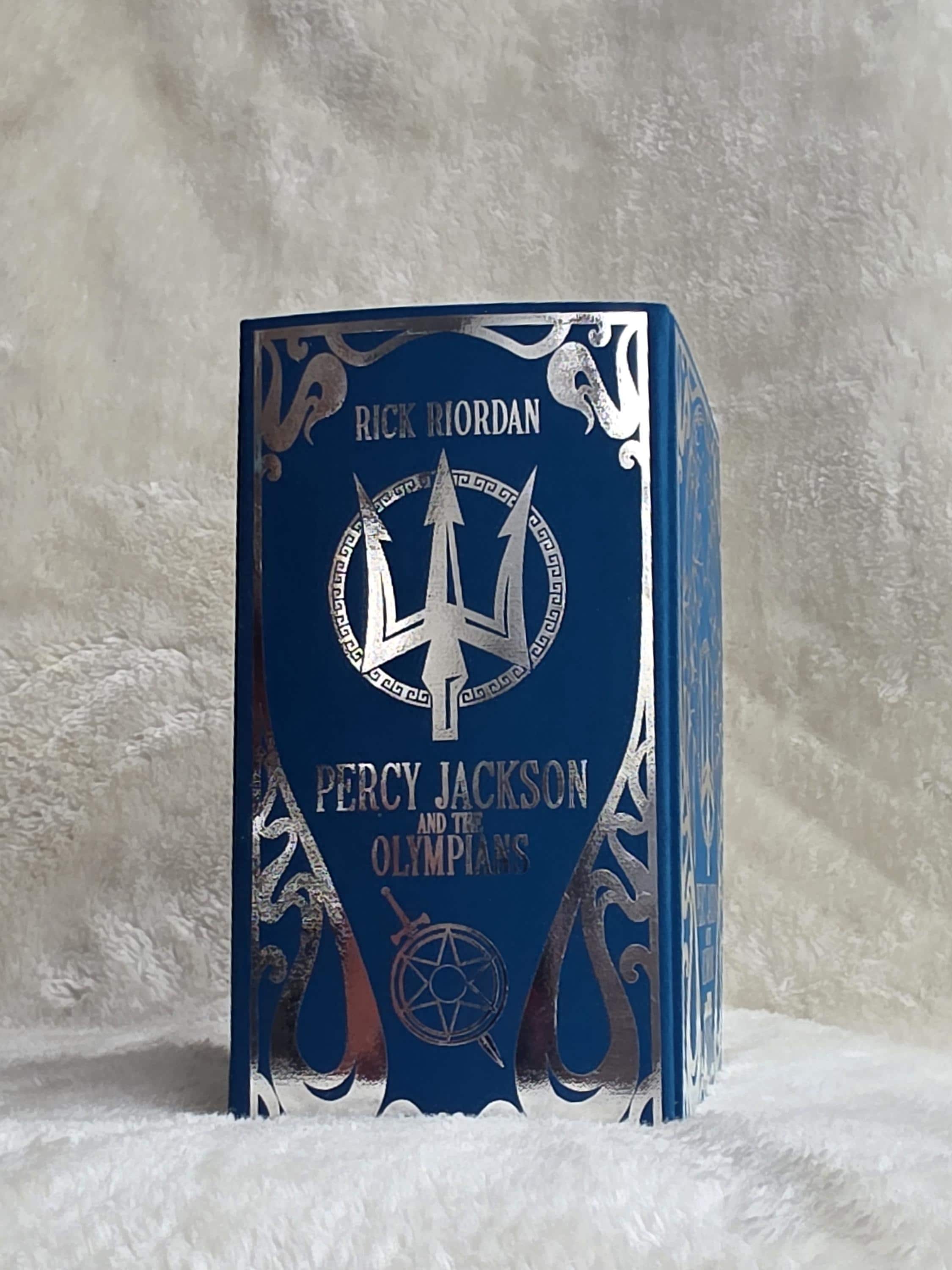 Percy Jackson and the Olympians Rebound Book - Omnibus Custom Rebind - Etsy