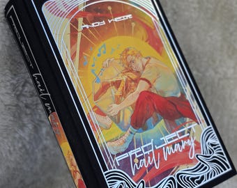 Project Hail Mary by Andy Weir | Custom Rebound Book | Artwork by @phantom_nisnow