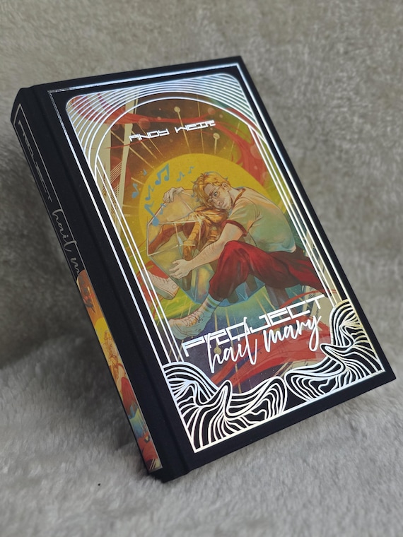 Project Hail Mary by Andy Weir | Custom Rebound Book | Artwork by @phantom_nisnow