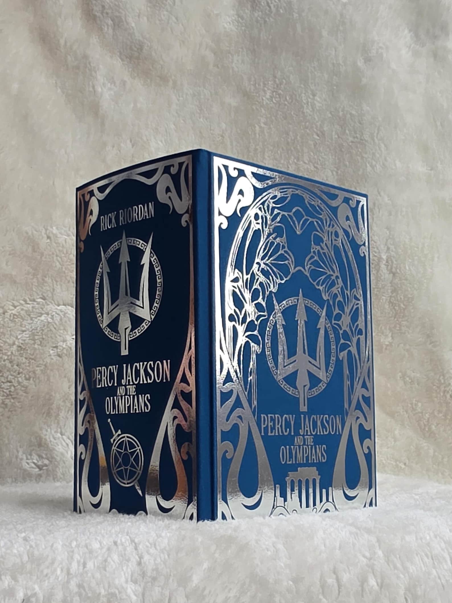 Percy Jackson and the Olympians Rebound Book - Omnibus Custom Rebind - Etsy