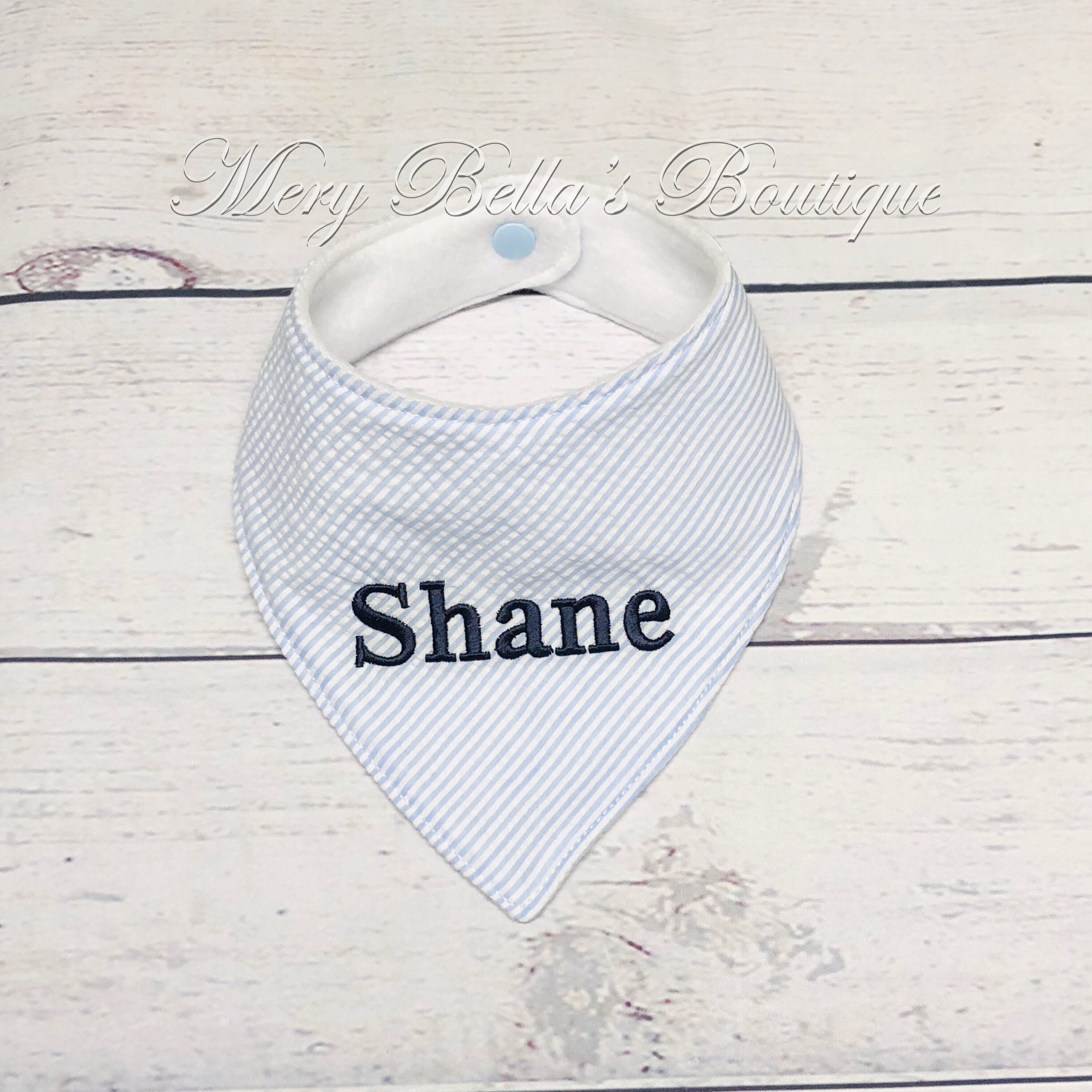 Personalised Baby Bib Embroidered New Baby// Twins// Christening//Name Day Gift