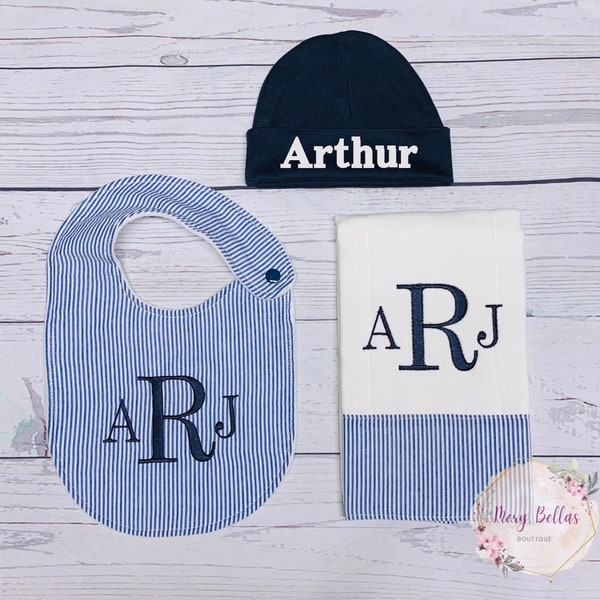 Monogram Baby Gift Etsy