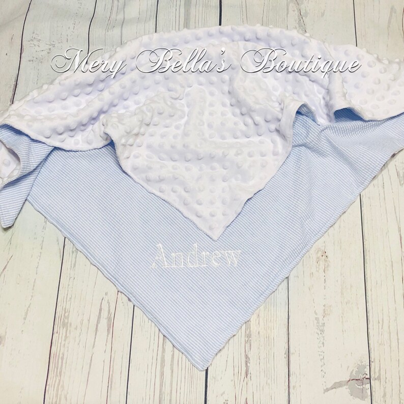 Personalized baby lovey baby blanket monogram blanket etsy